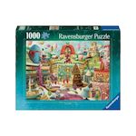 RAVENSBURGER Puzzle Ravensburger La rue de la douceur 1000 pièces