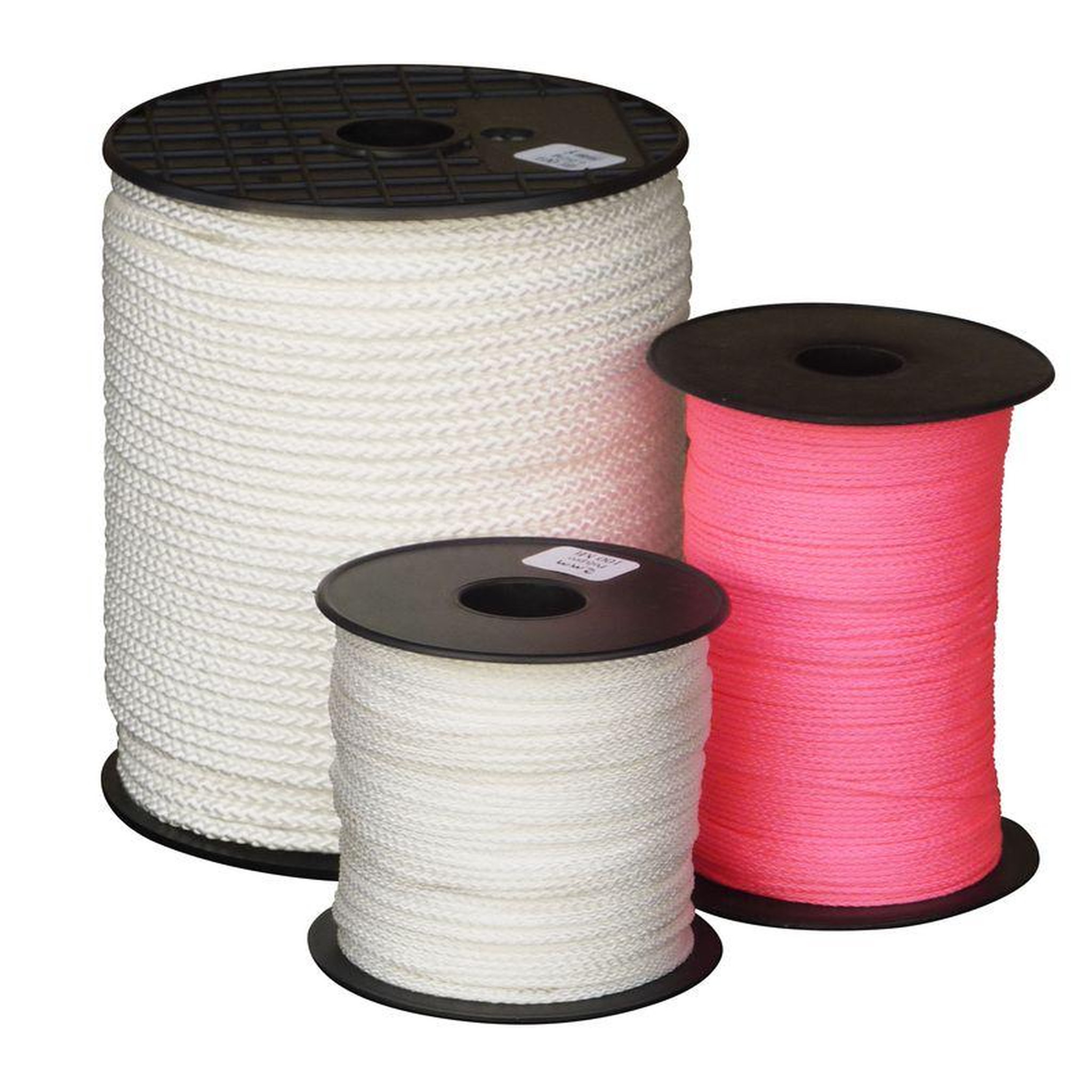 OUTIFRANCE Tresse polypropylène - Rose fluo Ø 1,5 mm L1000 m