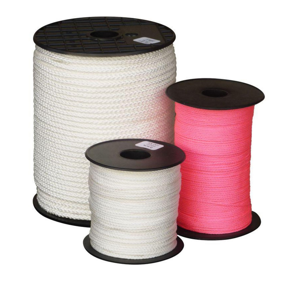 OUTIFRANCE Tresse polypropylène - Rose fluo Ø 1,5 mm L1000 m