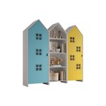 Vipack Combinaison D'armoires 3 Pièces Casami Bruges jaune Multicolore