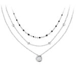 SC CRYSTAL Lot de 3 colliers par SC Crystal