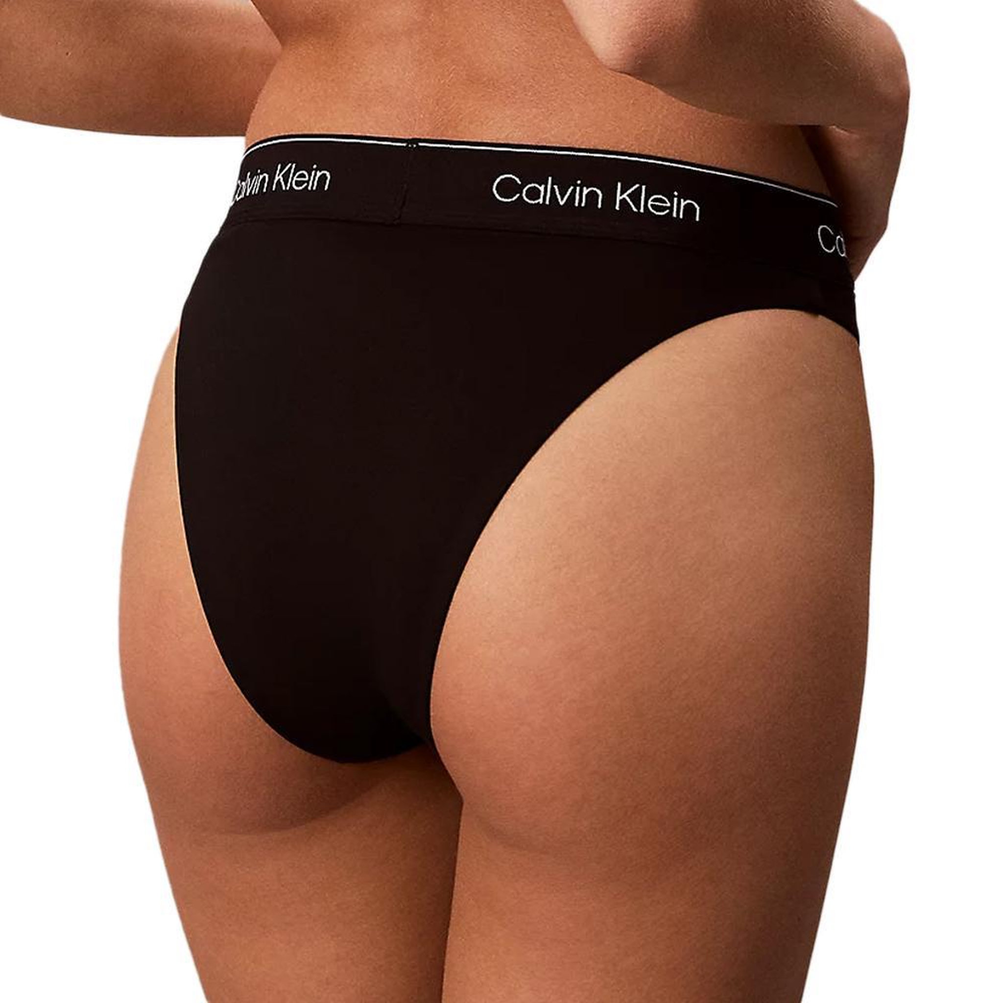 Voir la diapositive 2 : CALVIN KLEIN JEANS String Noir Femme Calvin Klein Jeans Tanga