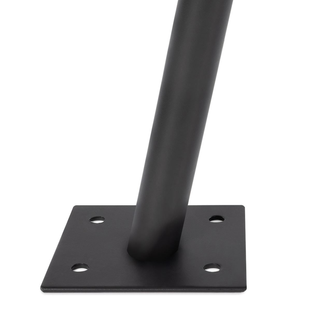 ID MARKET Lot de 2 mâts de fixation pour voile d'ombrage H.220 CM poteaux et bases acier