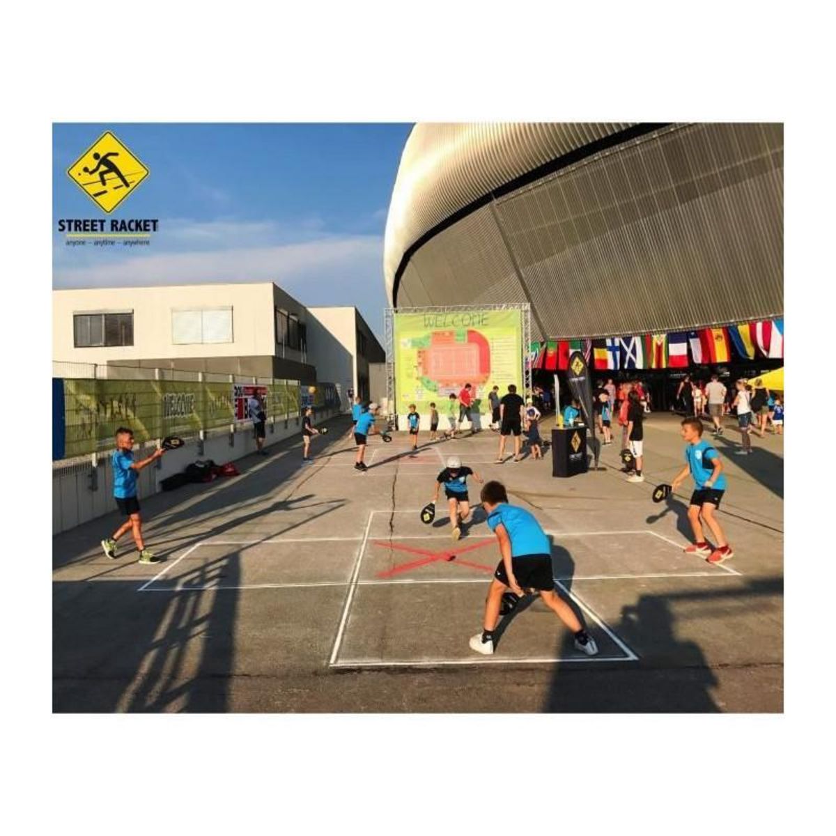 SCHILDKROT Set de Street Racket - SCHILDKRÖT