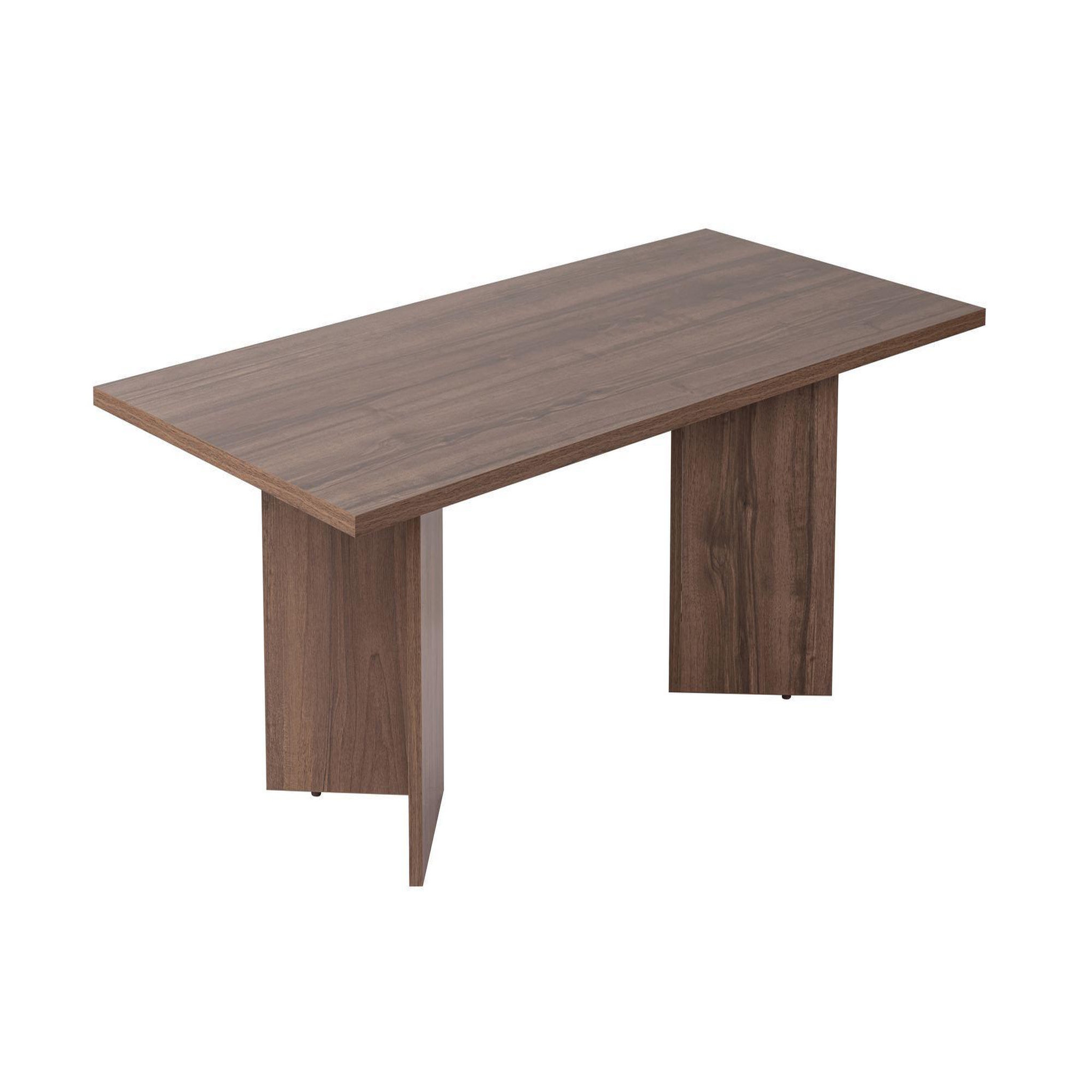 Habitat et Jardin Table basse en bois  sabin  - 60 x 119 x 40 cm - noyer