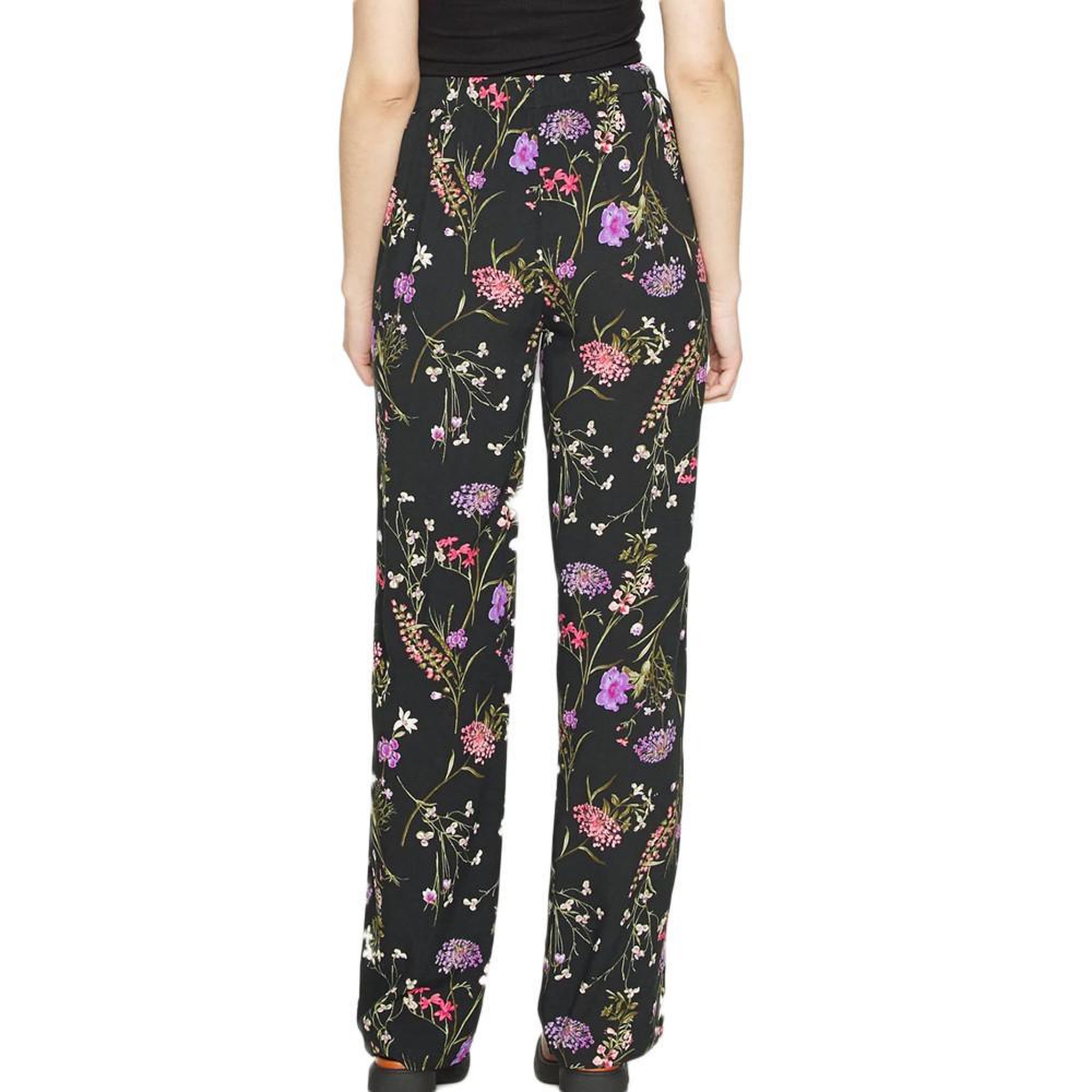 Voir la diapositive 2 : Vero Moda Pantalon Noir à Motifs Femme Vero Moda Easy Hw