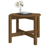Voir la diapositive 4 : VIDAXL Table basse Marron miel Ø 62,5x45 cm Bois massif de pin