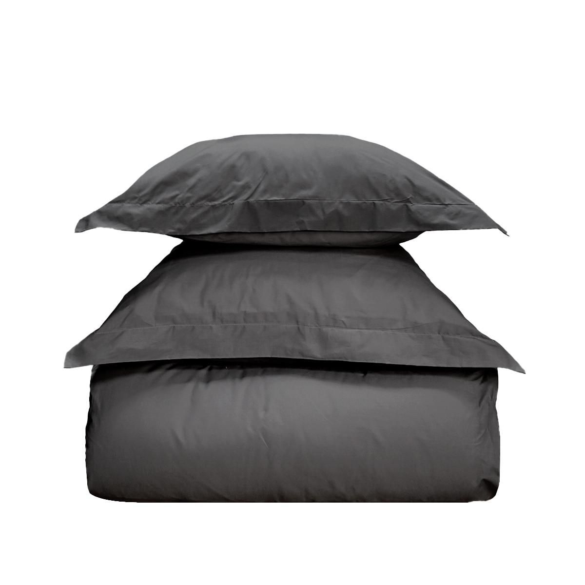 Sensei Maison Parure housse de couette avec 2 taies 50x70 cm en coton STUDIO