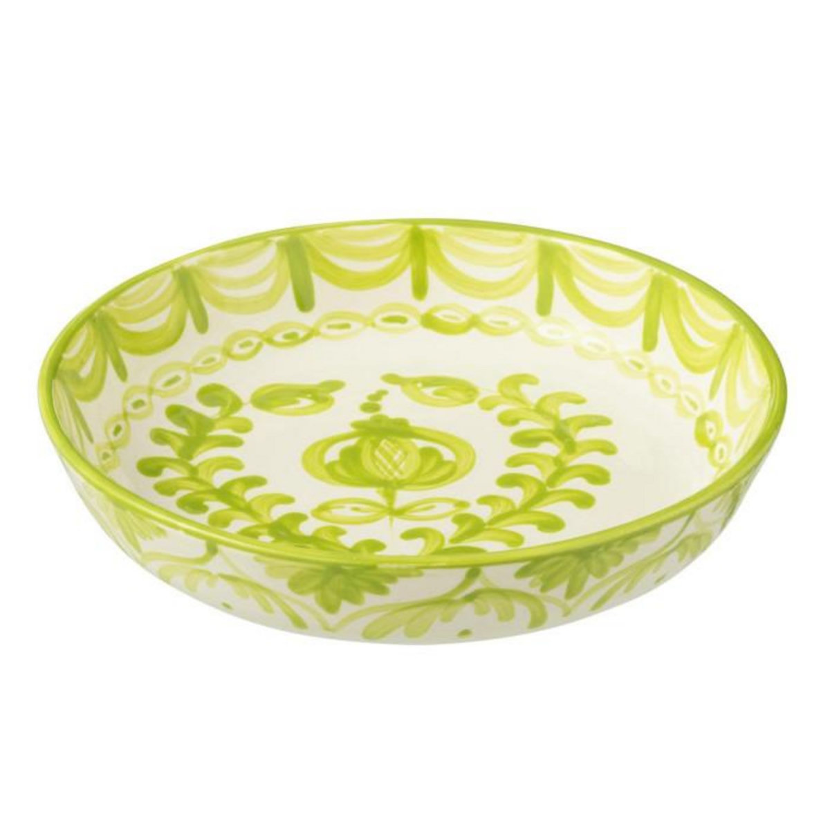 Paris Prix Coupelle Basse en Céramique  Granada  25cm Vert