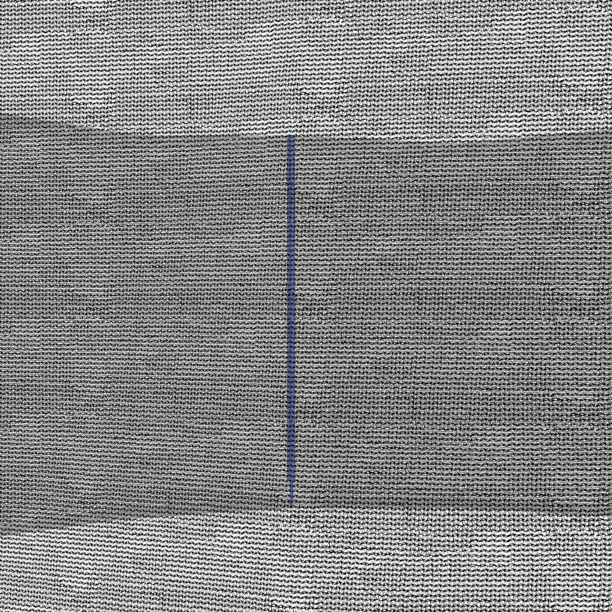 HOMCOM Filet de sécurité trampoline porte zipée Ø 305 cm 6 poteaux bleu noir