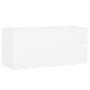Voir la diapositive 2 : VIDAXL Armoire d'evier Blanc 100x38,5x45 cm Bois d'ingenierie