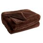 Voir la diapositive 2 : Paris Prix Plaid Imitation Fourrure  Cutie  130x180cm Marron