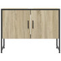 Voir la diapositive 5 : VIDAXL Armoire lavabo de salle de bain chene sonoma bois d'ingenierie