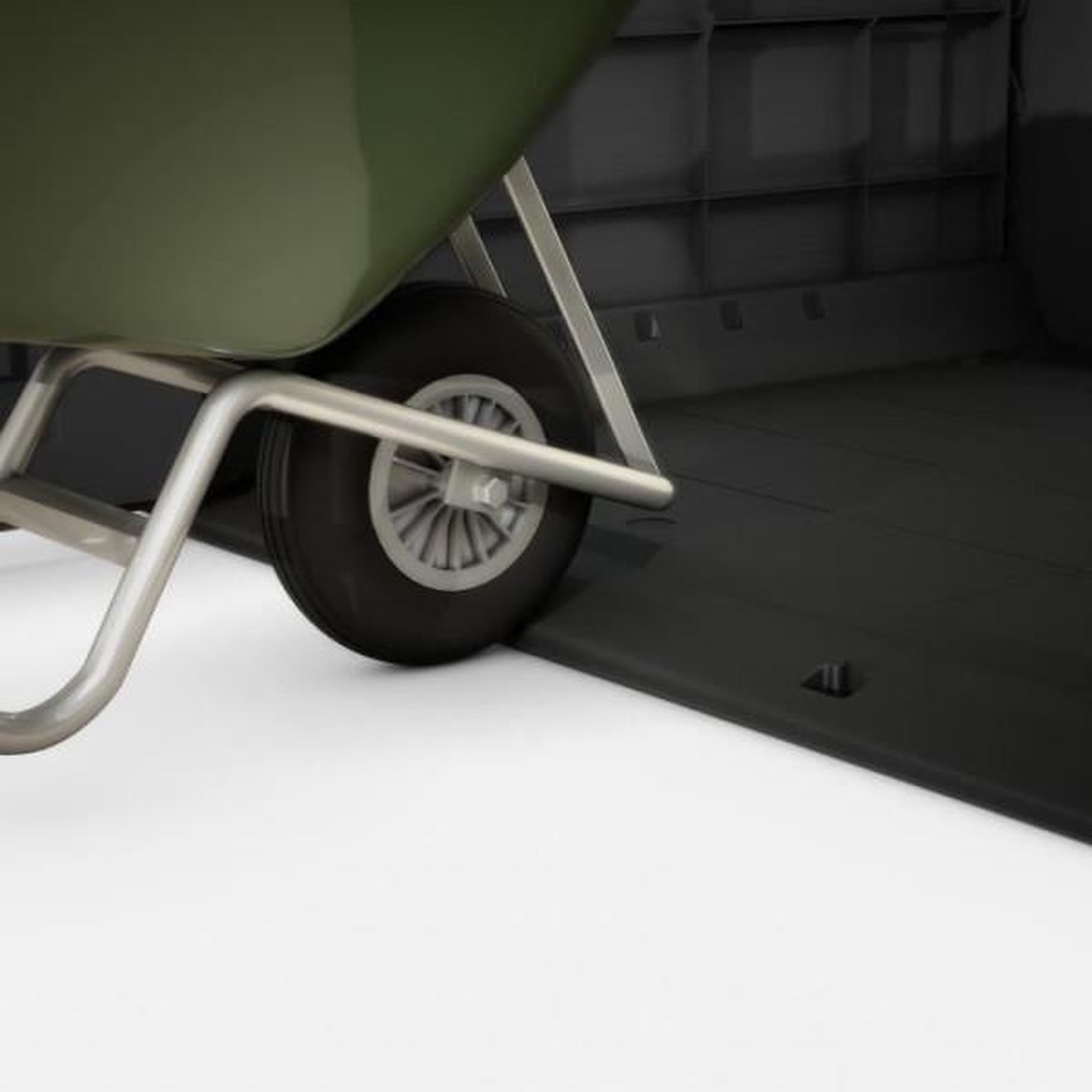 Voir la diapositive 5 : Keter Coffre de rangement extérieur KETER en résine 1200 litres Noir et gris - Range Poubelles ou vélo