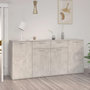 Voir la diapositive 1 : VIDAXL Buffet Gris beton 160x36x75 cm Bois d'ingenierie