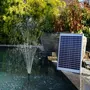 Ubbink Ubbink Jeu de pompe de fontaine de jardin SolarMax 1000 avec panneau