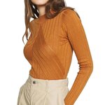 JACQUELINE DE YONG Pull  Femme JDY Kate. Coloris disponibles : Marron