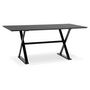 Voir la diapositive 1 : Paris Prix Table Design en Bois  Trinidad  180cm Noir