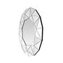 Voir la diapositive 4 : Paris Prix Miroir Mural Design  Vulcanus  70cm Argent