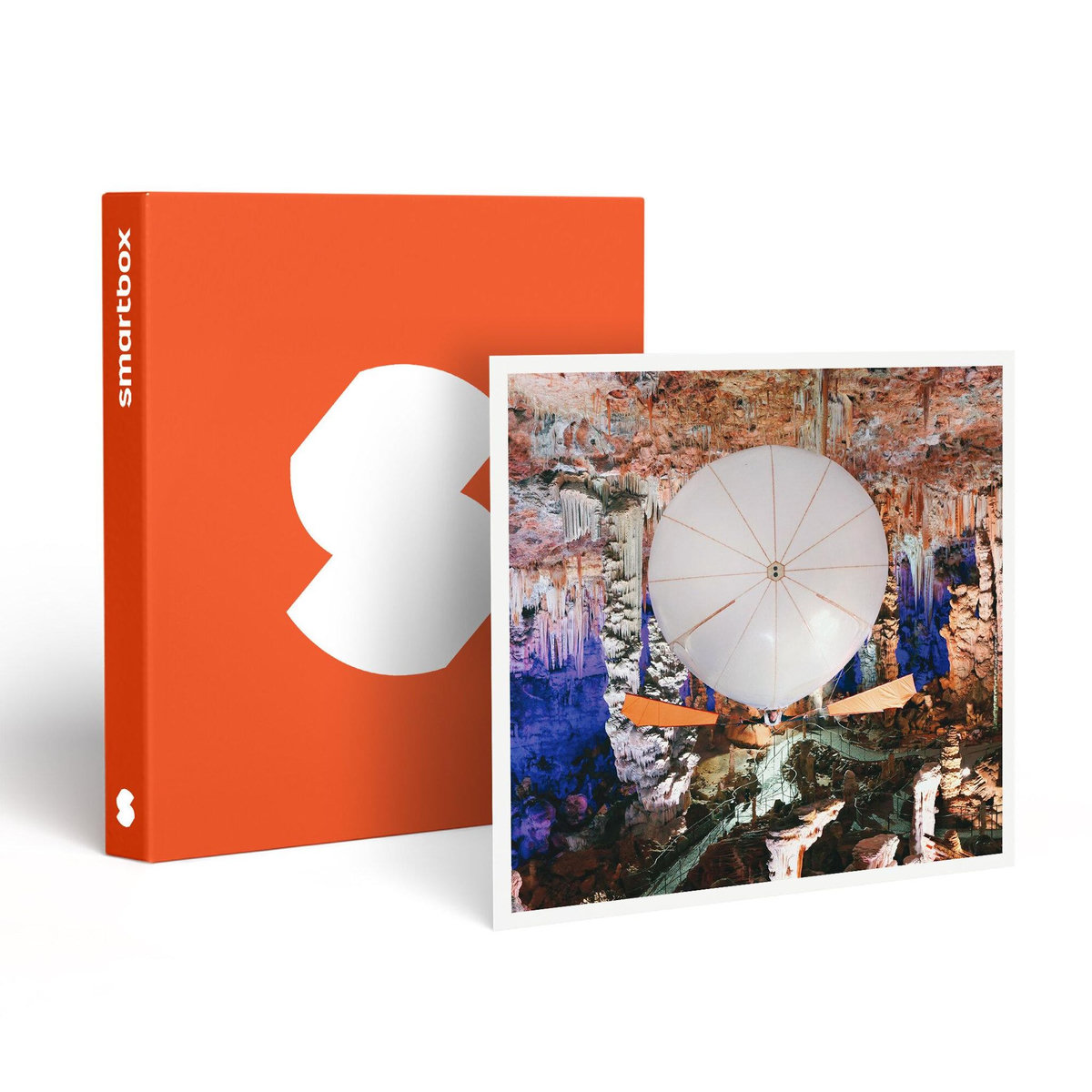 Smartbox Vol féerique de 20 min pour 2 en aéroplume dans la grotte de la Salamandre près d'Alès - Coffret Cadeau Sport & Aventure