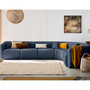 Voir la diapositive 1 : LISA DESIGN Ikare - canapé modulable d'angle droit - 6 places - en tissu
