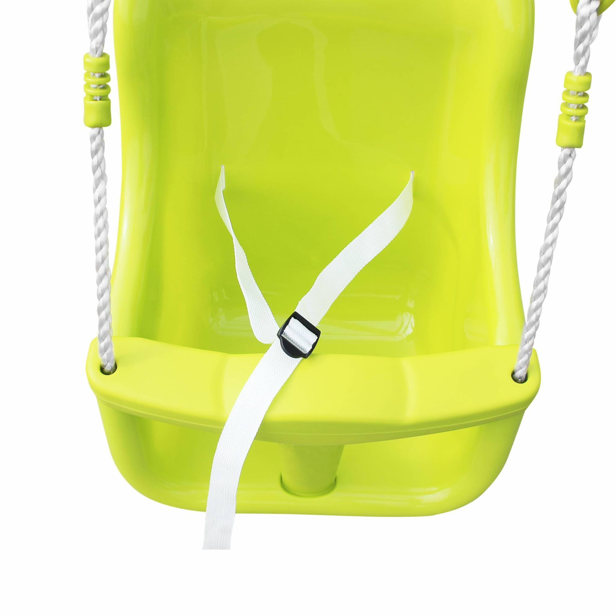 Voir la diapositive 3 : SWEEEK Portique balançoire pour bébé - Farou - 118cm de hauteur