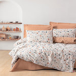 Home collection Parure de lit enfant avec taie(s) 100 % coton Oniks. Coloris disponibles : Multicolore