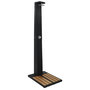 Voir la diapositive 1 : VIDAXL Douche de jardin resine tressee WPC