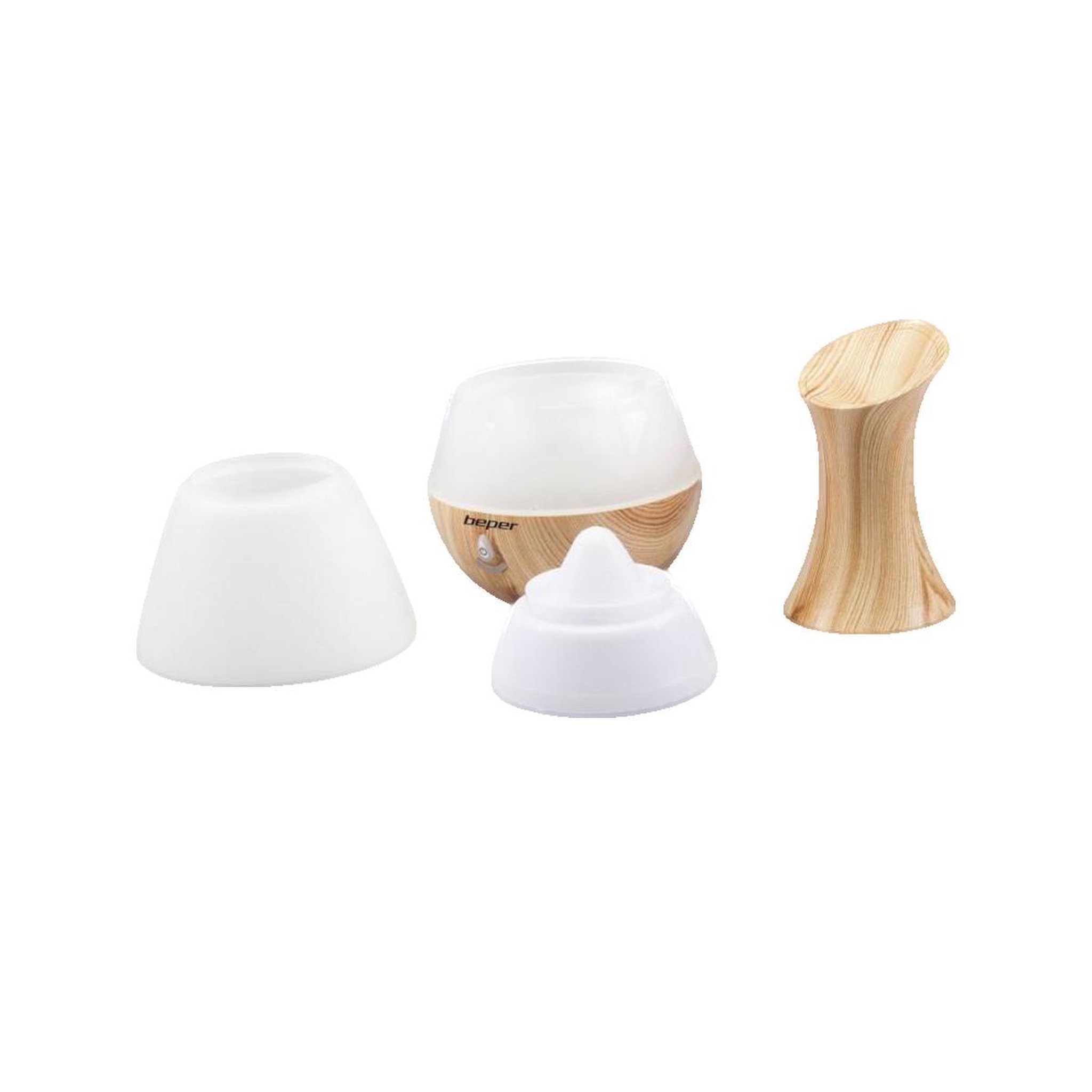 Voir la diapositive 3 : BEPER Diffuseur d'huiles essentielles Beper 70.405 blanc avec technologie ultrasonique