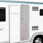 VIDAXL Moustiquaire Marron et beige 56x200 cm Chenille