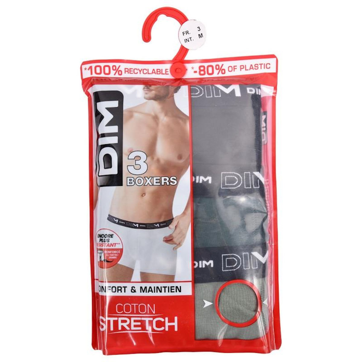DIM Boxer DIM Lot de 3