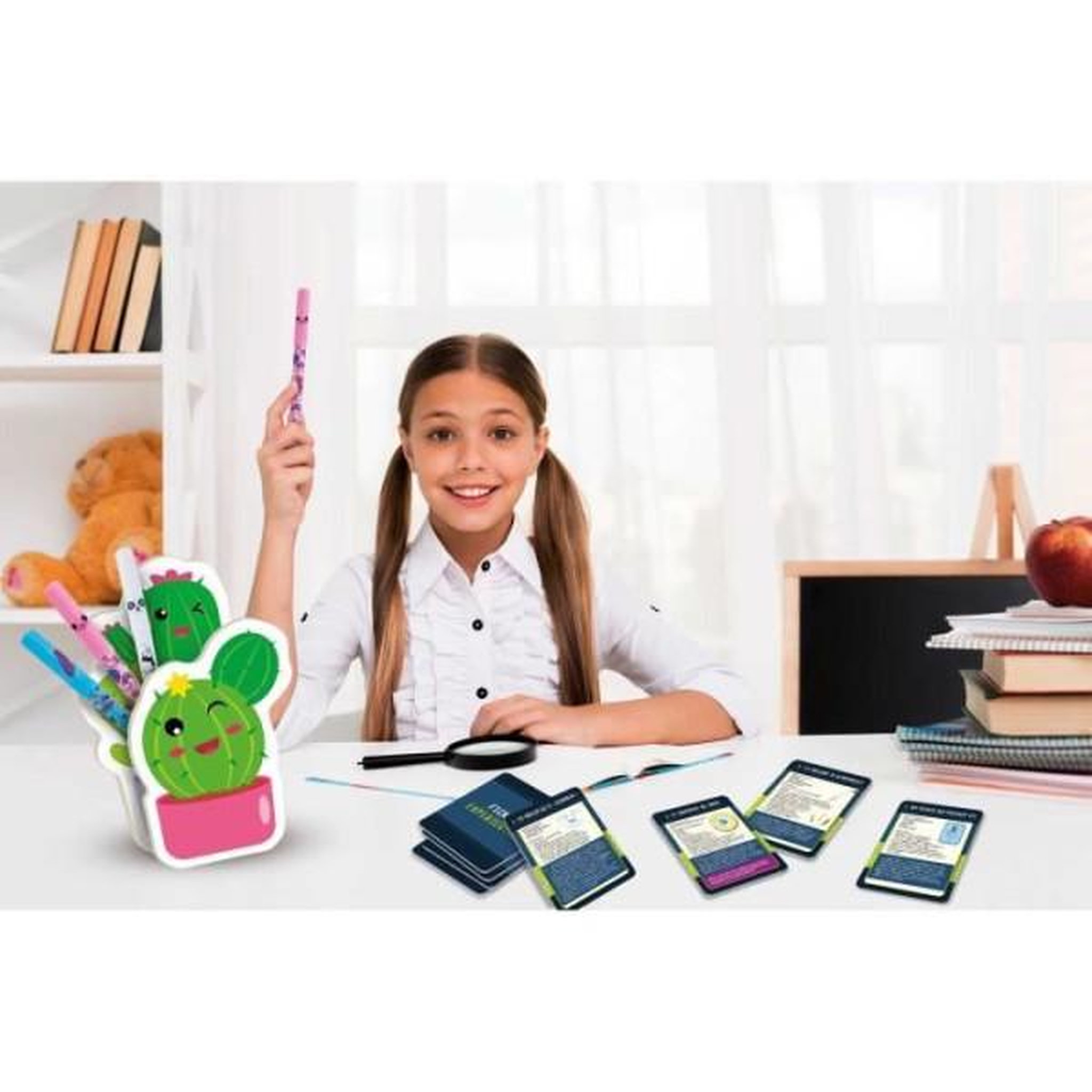 Voir la diapositive 4 : LISCIANI GIOCHI Laboratoire de stylos effaçables - Kit Scientifique - I'M A GENIUS - Stylos a personnaliser, Expériences d'encre
