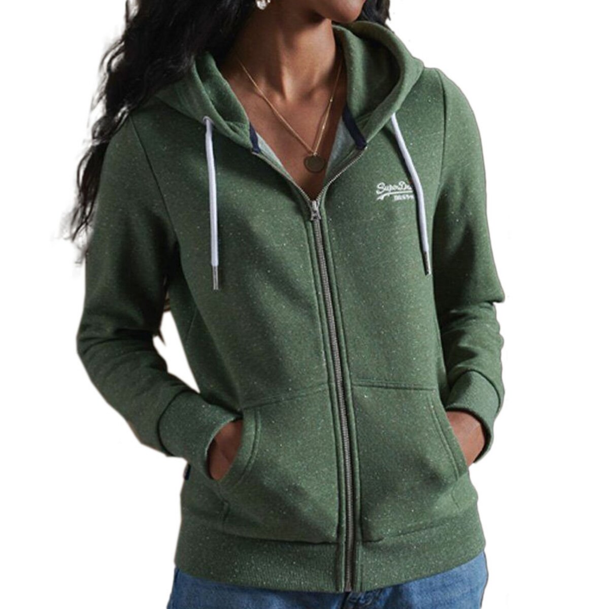 Sweat superdry best sale vert femme