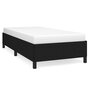 Voir la diapositive 2 : VIDAXL Cadre de lit sans matelas noir 90x190 cm tissu