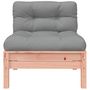 Voir la diapositive 4 : VIDAXL Canape de jardin sans accoudoirs coussins bois massif douglas