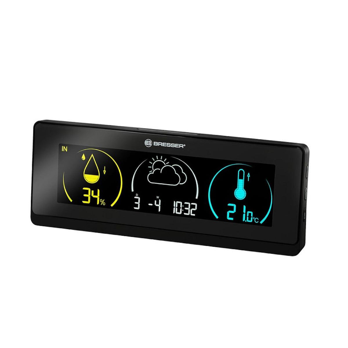 Bresser Station météo couleur  Temeo Life noir