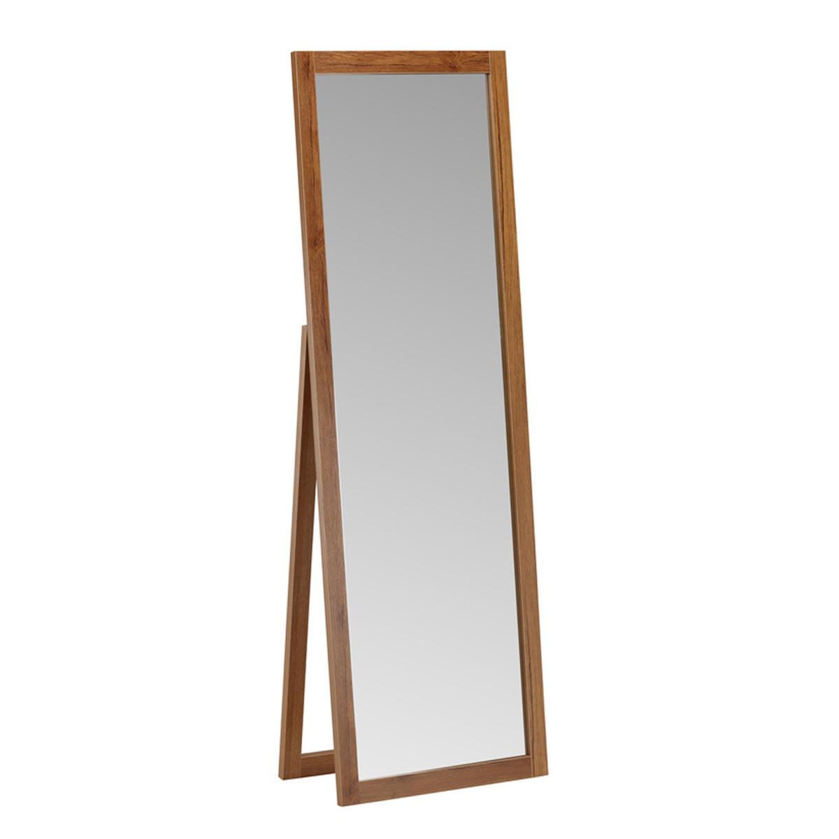 Paris Prix Miroir Design sur Pied  Sebring  170cm Noisette