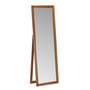 Voir la diapositive 1 : Paris Prix Miroir Design sur Pied  Sebring  170cm Noisette