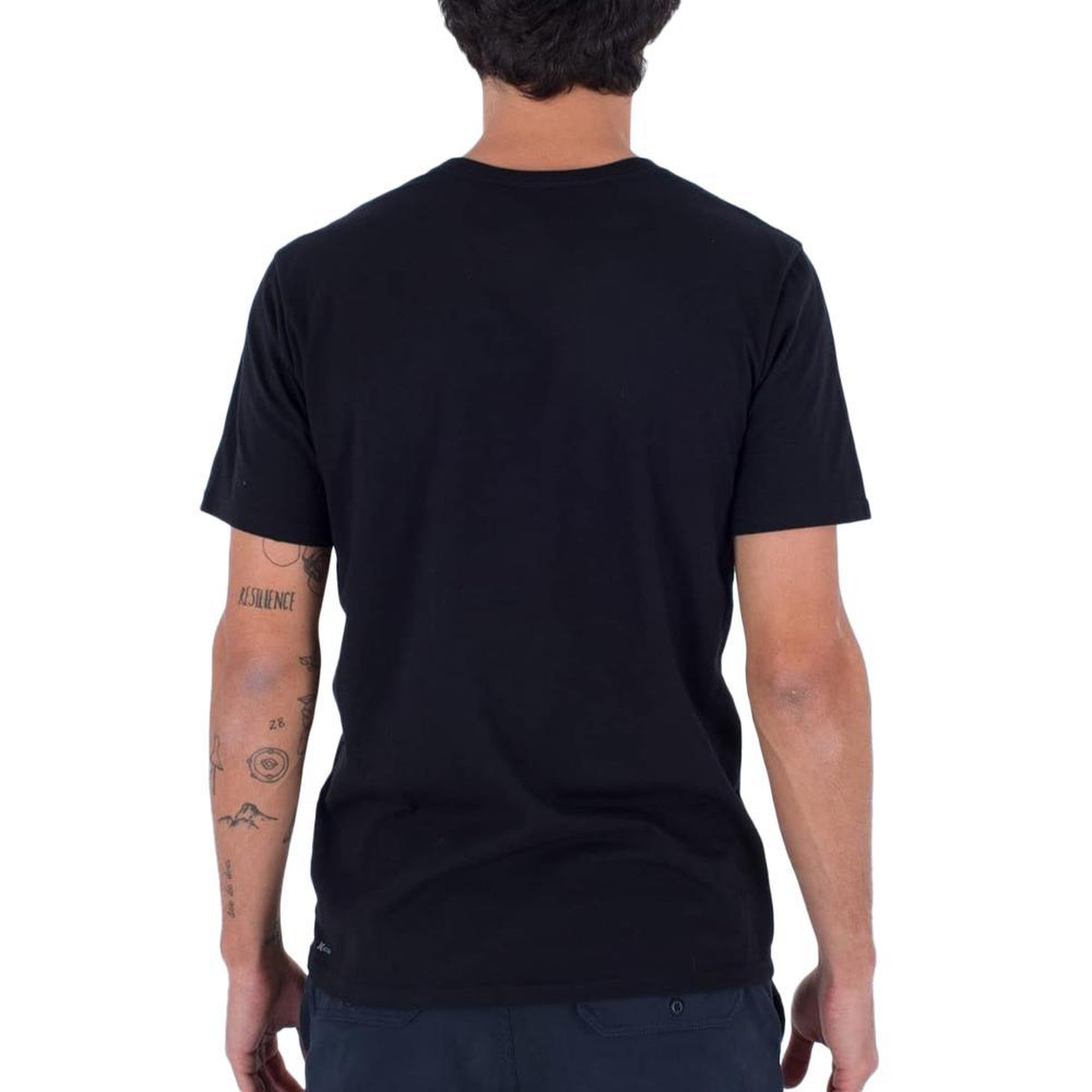 Voir la diapositive 2 : HURLEY T-shirt Noir Homme Hurley H20 Dri Authentic