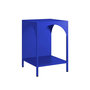 Voir la diapositive 3 : SWEEEK Lot de 2 tables de chevet. tables d'appoint en acier style industriel. bleu. L 35 x l 35 x H 52cm