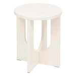 ATMOSPHERA Table d'Appoint Design  Bloom  50cm Ivoire