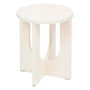 Voir la diapositive 1 : ATMOSPHERA Table d'Appoint Design  Bloom  50cm Ivoire