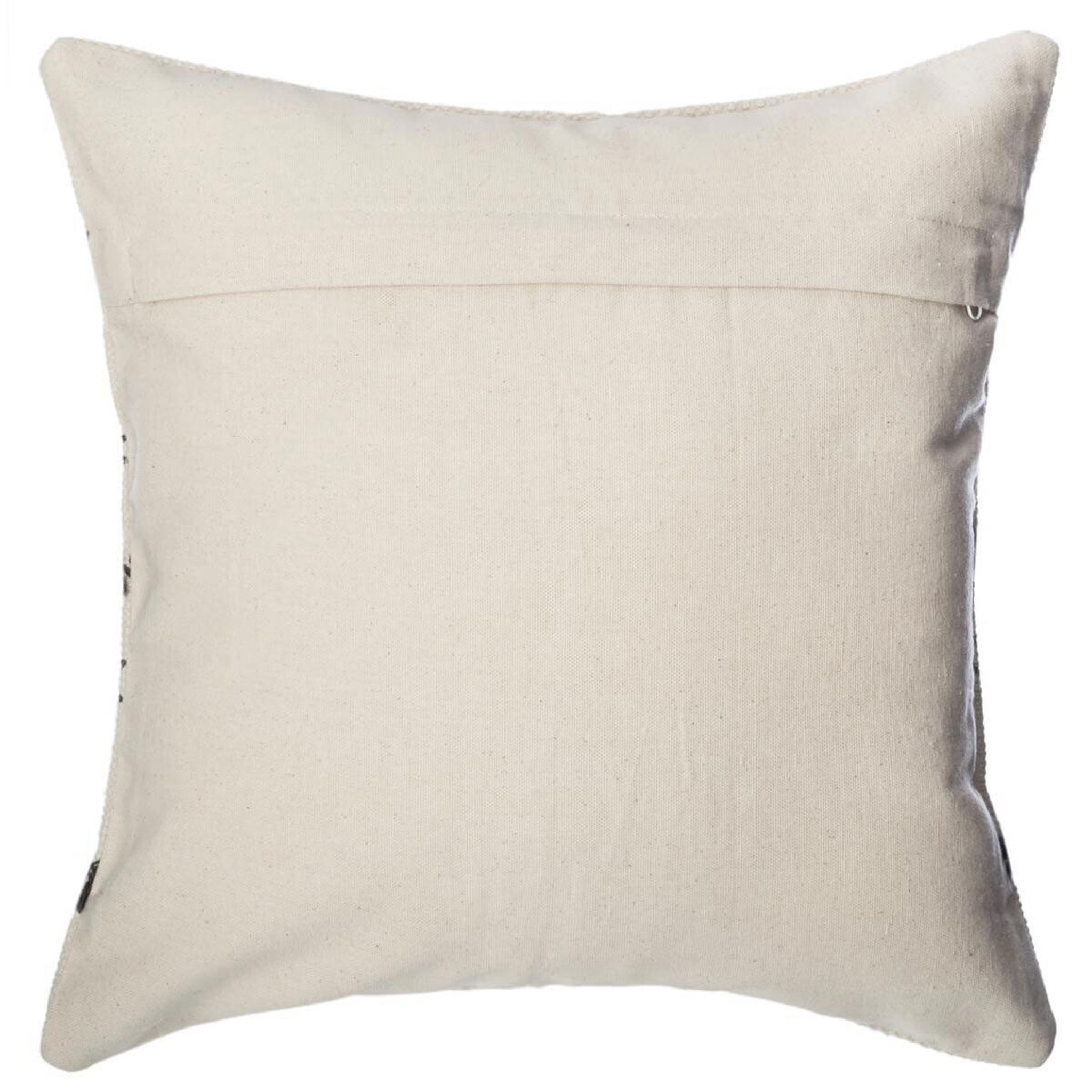 Voir la diapositive 2 : ATMOSPHERA Housse de coussin  etnik gold  40x40cm gris