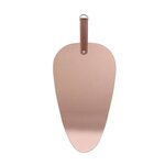 The Home Deco Factory Miroir cuivre rose avec anse triangle