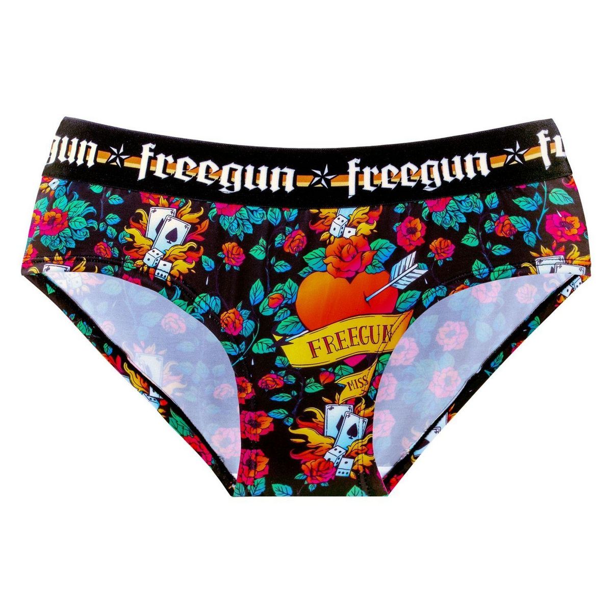 FREEGUN Lot de 3 culottes fille Hardy