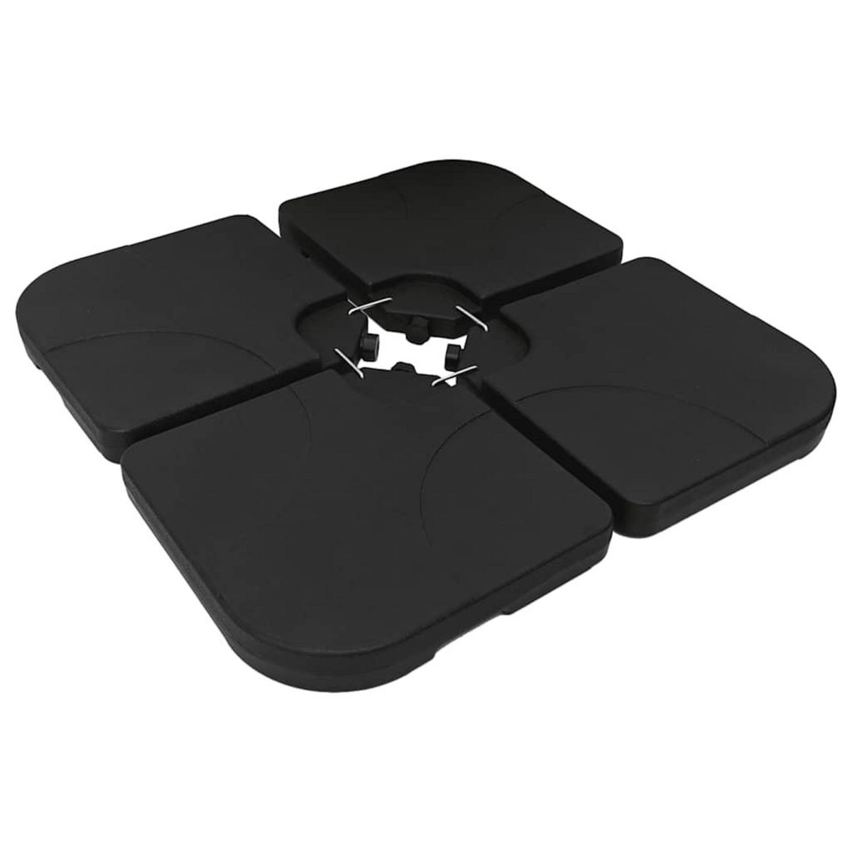 VIDAXL Base de parasol portable Sable/Eau 60 L