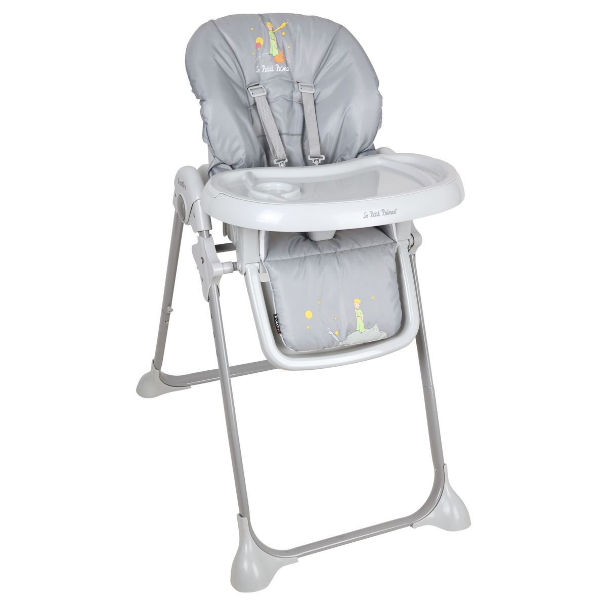 TROTTINE Chaise haute bébé dossier inclinable "le Petit Prince"