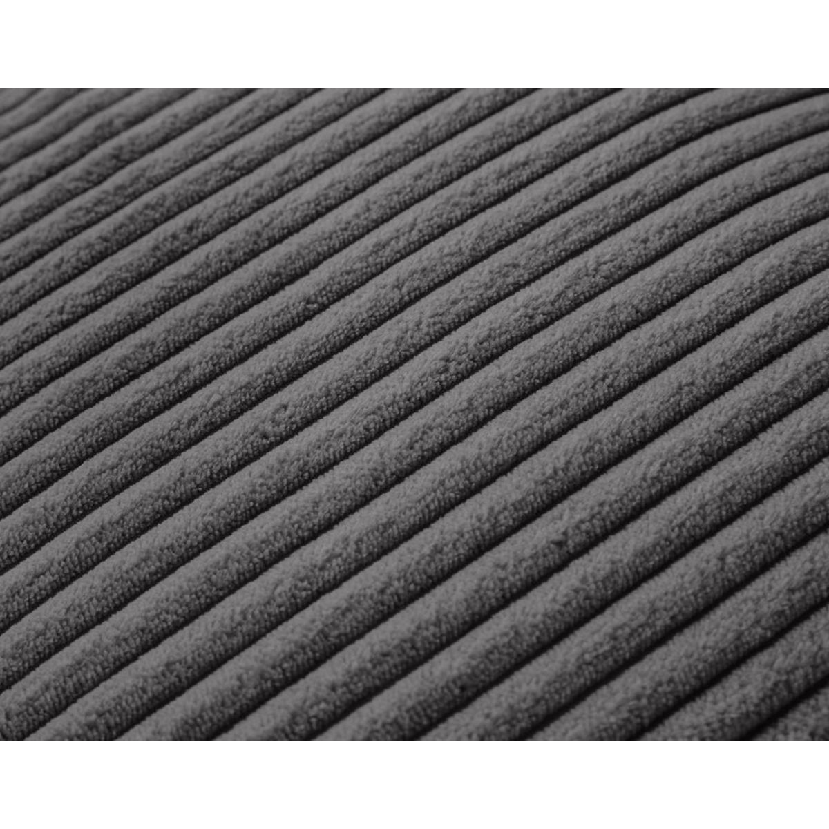 LISA DESIGN Garance - module d'assise 3 places avec accoudoir droit - en velours côtelé