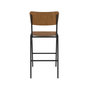 Voir la diapositive 3 : Rendez vous déco Lot de 2 chaises pour îlot central 66 cm en bois foncé-Clem