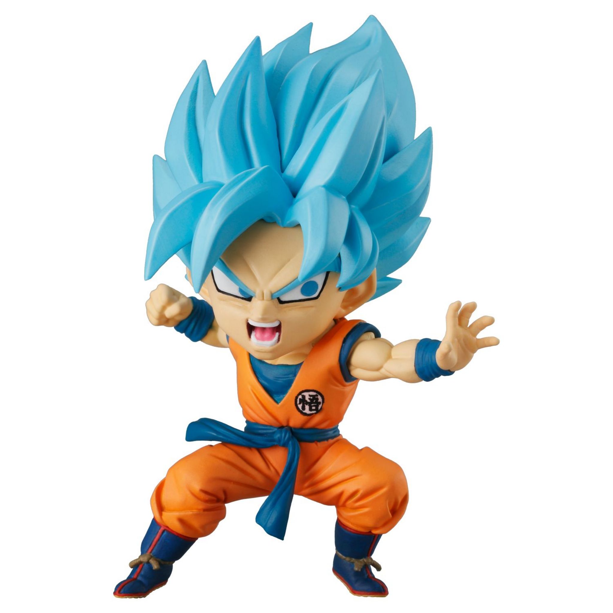 LOT 2 FIGURINES Dragon Ball Z VEGETA BLUE ET GOKU BLACK BLUE 7 Cm Jouet